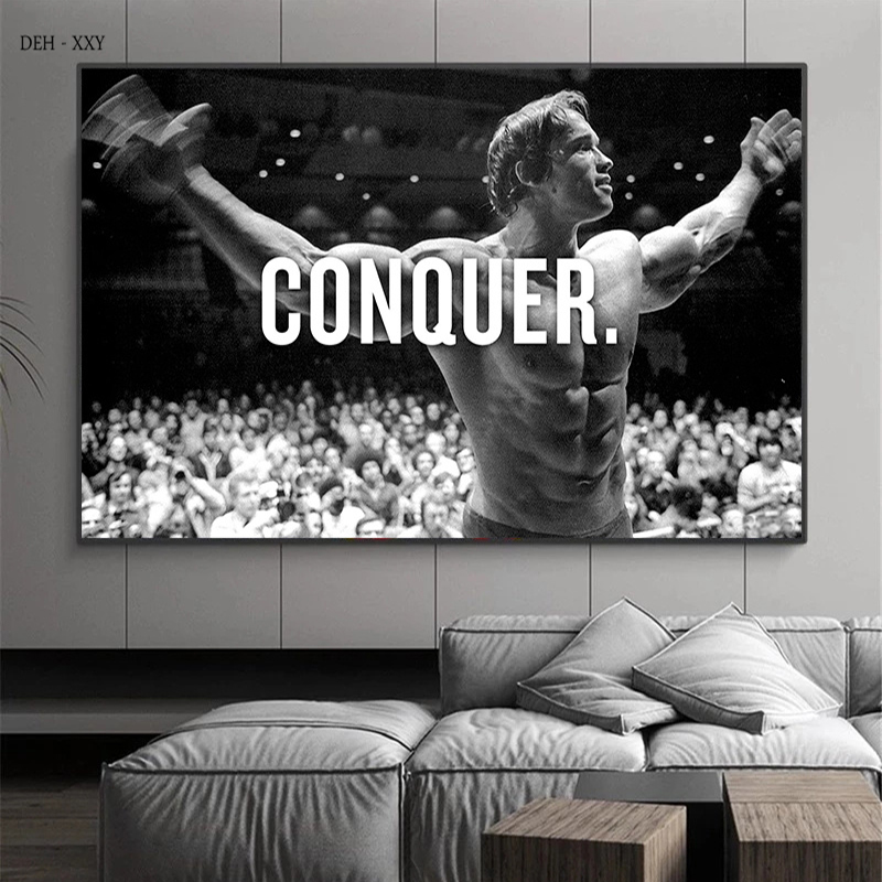 Sports Equipment Poster - FSSchwarzenegger-Affiches et impressions de fitness, art