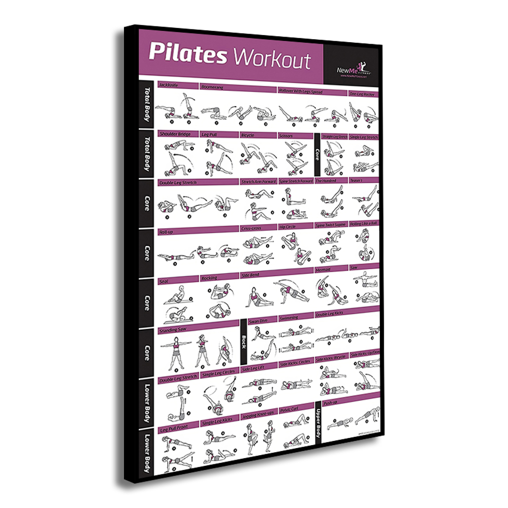 Tableau d'entraînement Pilates - Sports Equipment Poster avis et prix