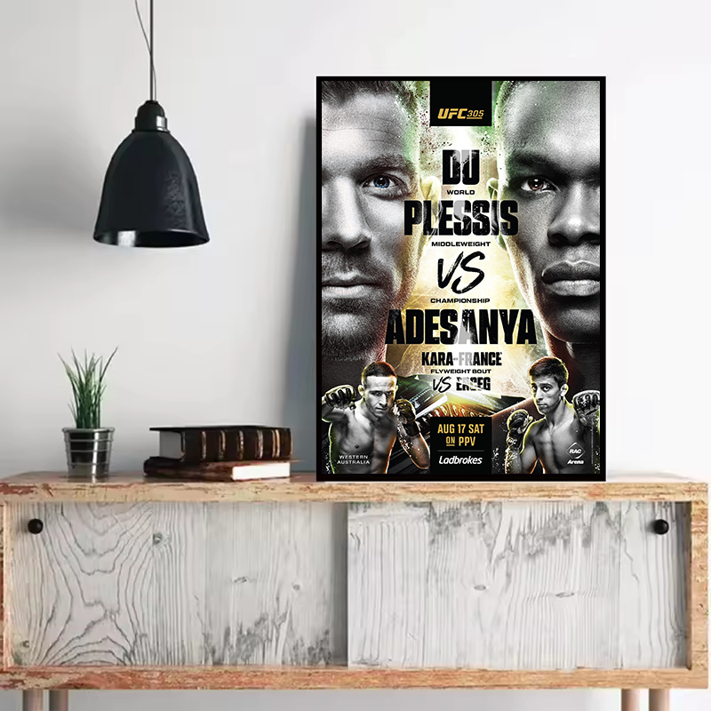 Affiche de combat de championn - Sports Equipment Poster avis et prix