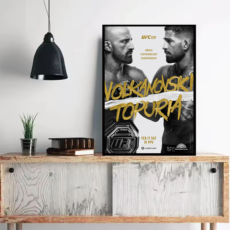 Affiche de combat de championn - Sports Equipment Poster avis et prix