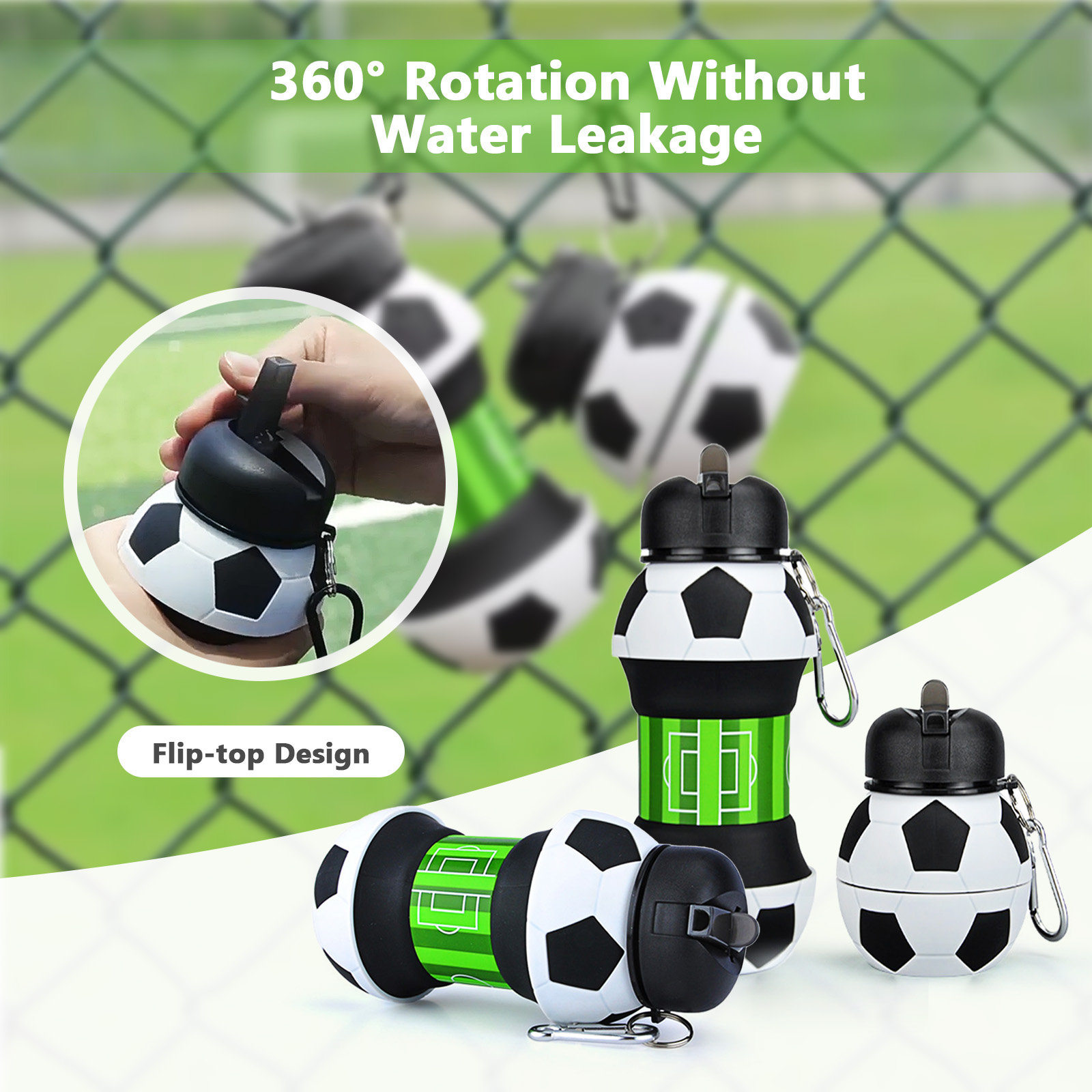 Bouteille d'eau pliable de 550 - Sports Equipment Stores avis et prix
