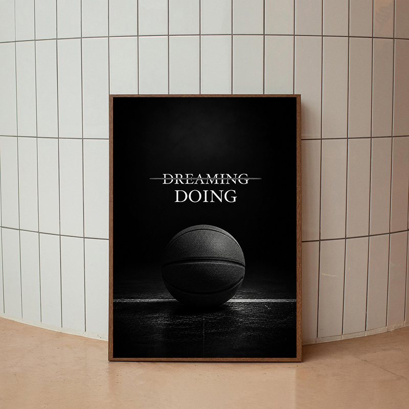 Affiche de motivation fitness  - Sports Equipment Poster avis et prix